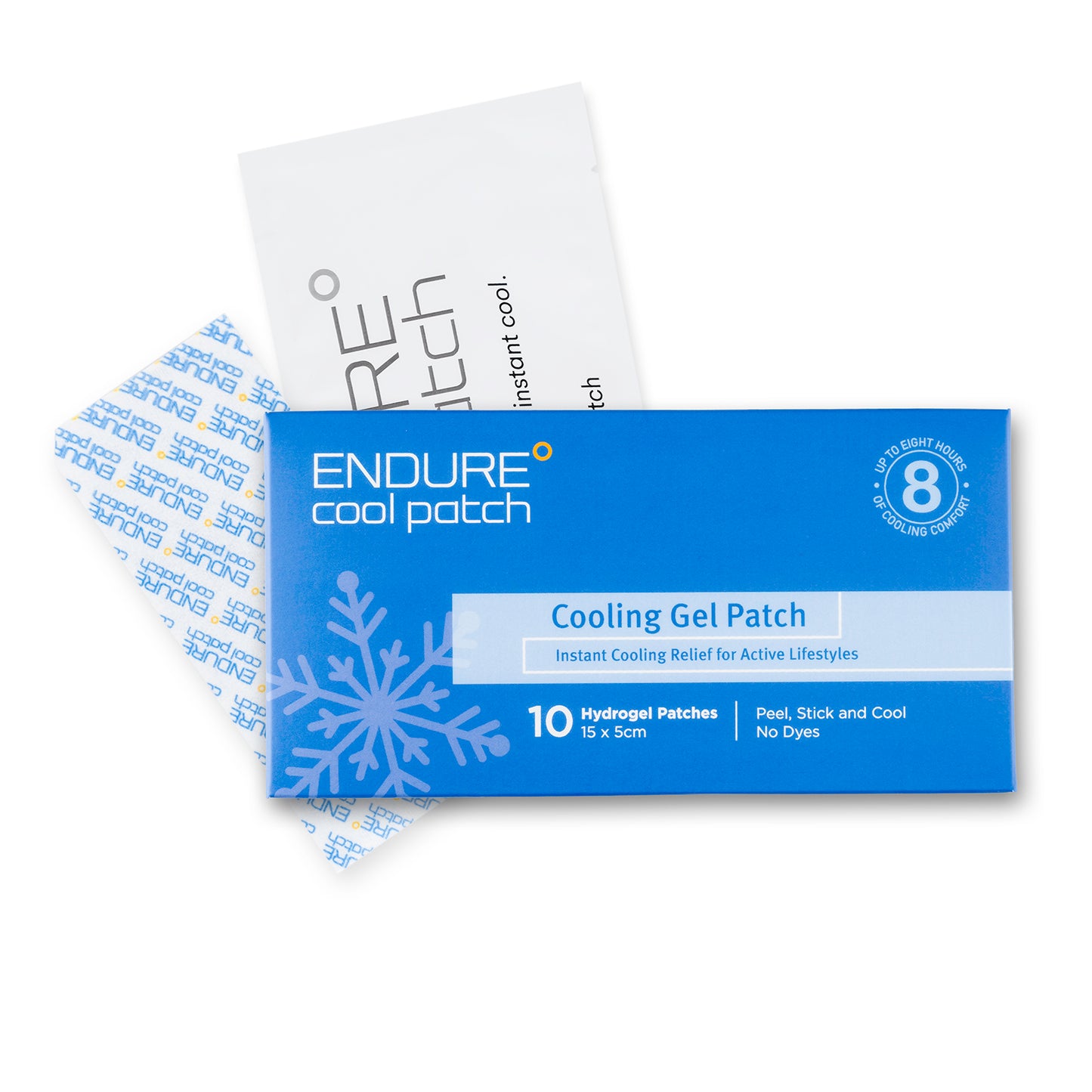 Endure Cool Patch - 10 Cooling Gel Patches