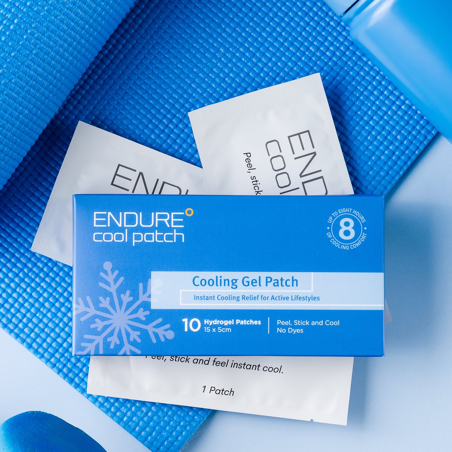 Endure Cool Patch - 10 Cooling Gel Patches